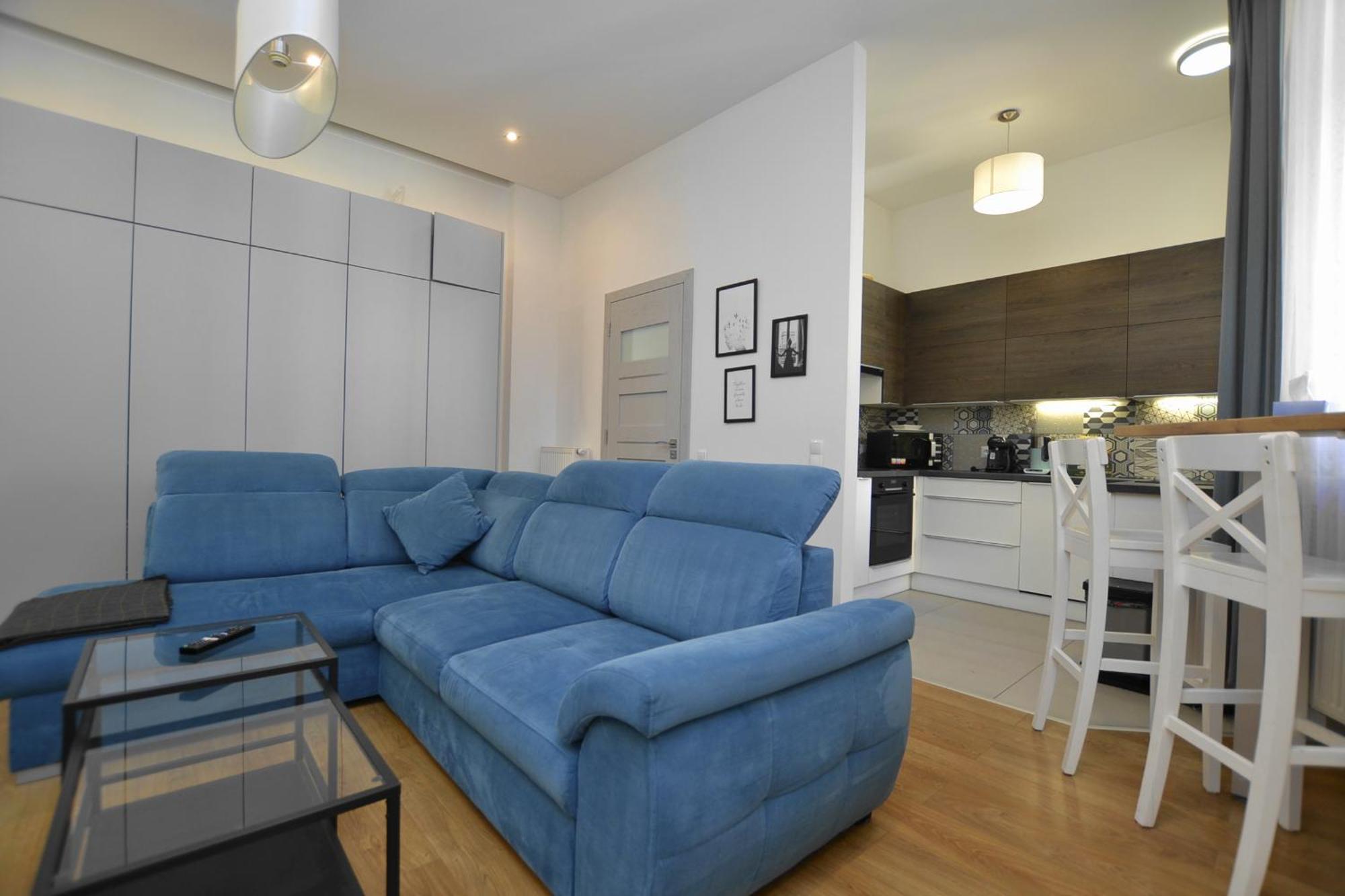Apartament Turkusowy- Centrum Gliwic Гливице Экстерьер фото
